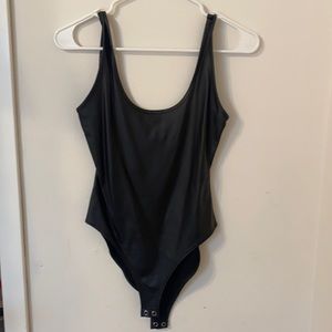 pleather body suit